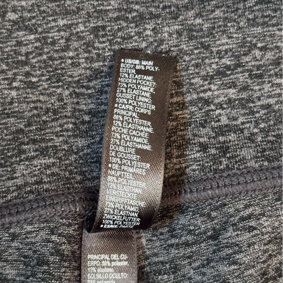 Core 10 Gray Straight Leg Leggings Women’s Size XL - Picture 7 of 8